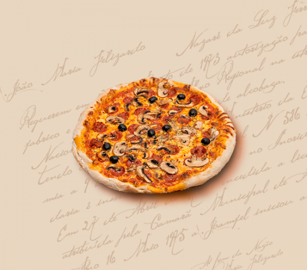 Pizza de Chouriço